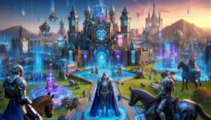 AI & Evony's medieval background, photo by Top Games Inc.