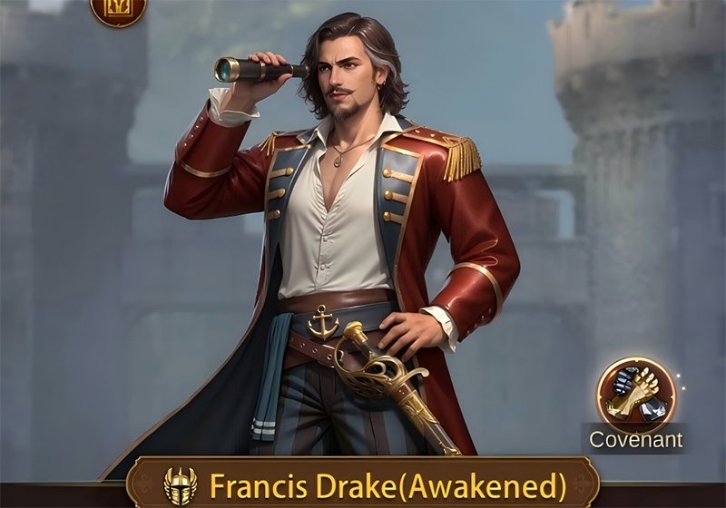 Evony General Francis Drake
