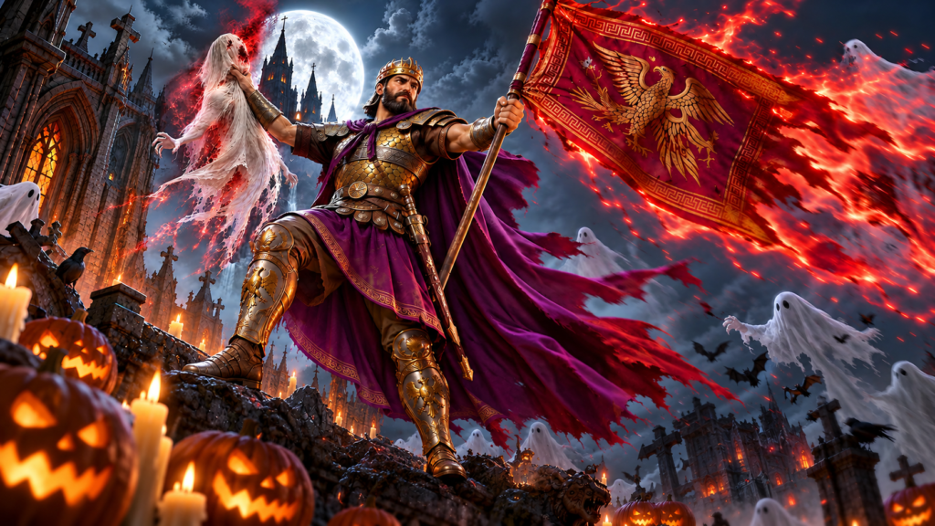 Crowned Warlord and the Crimson Wraith