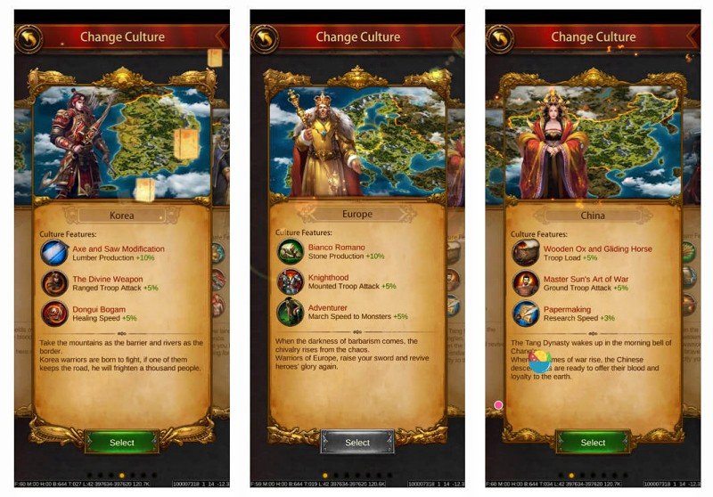 evony cultures list 1
